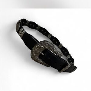 Tony Lama Scalloped Leather Belt